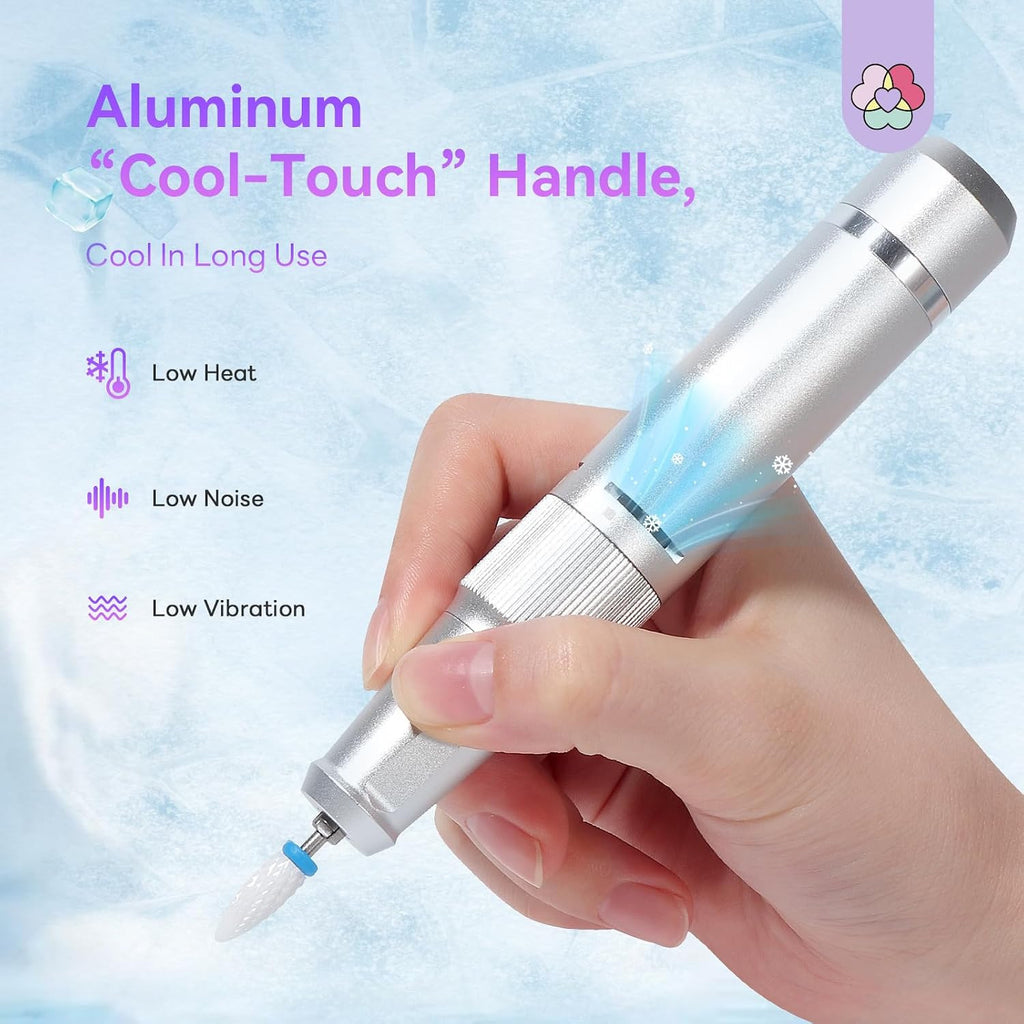 Electric Nail Drill 40000 RPM for Acrylic Removal and Nail Art