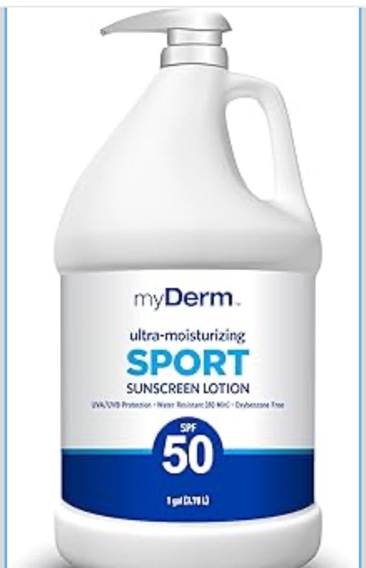 Ultra Sunscreen SPF 50 - Moisturizing Sport Sunscreen Gallon