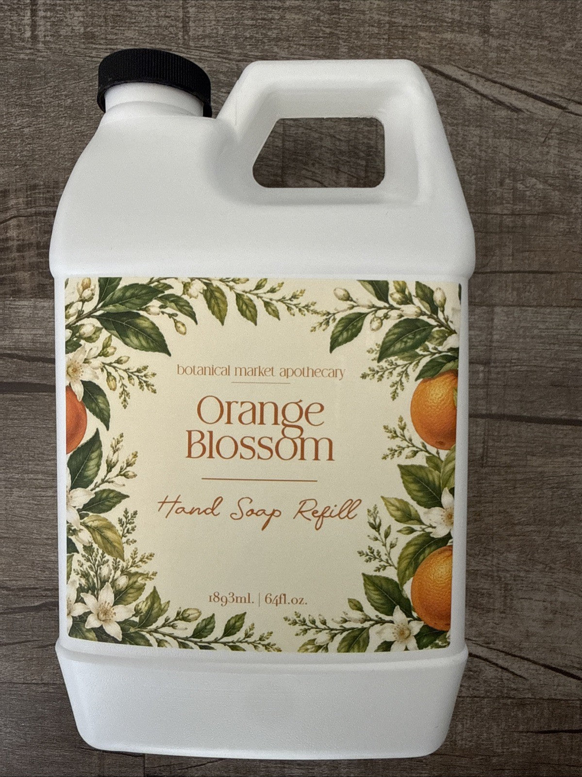 Liquid Hand Soap Refill - Orange Blossom Scent, 64 oz