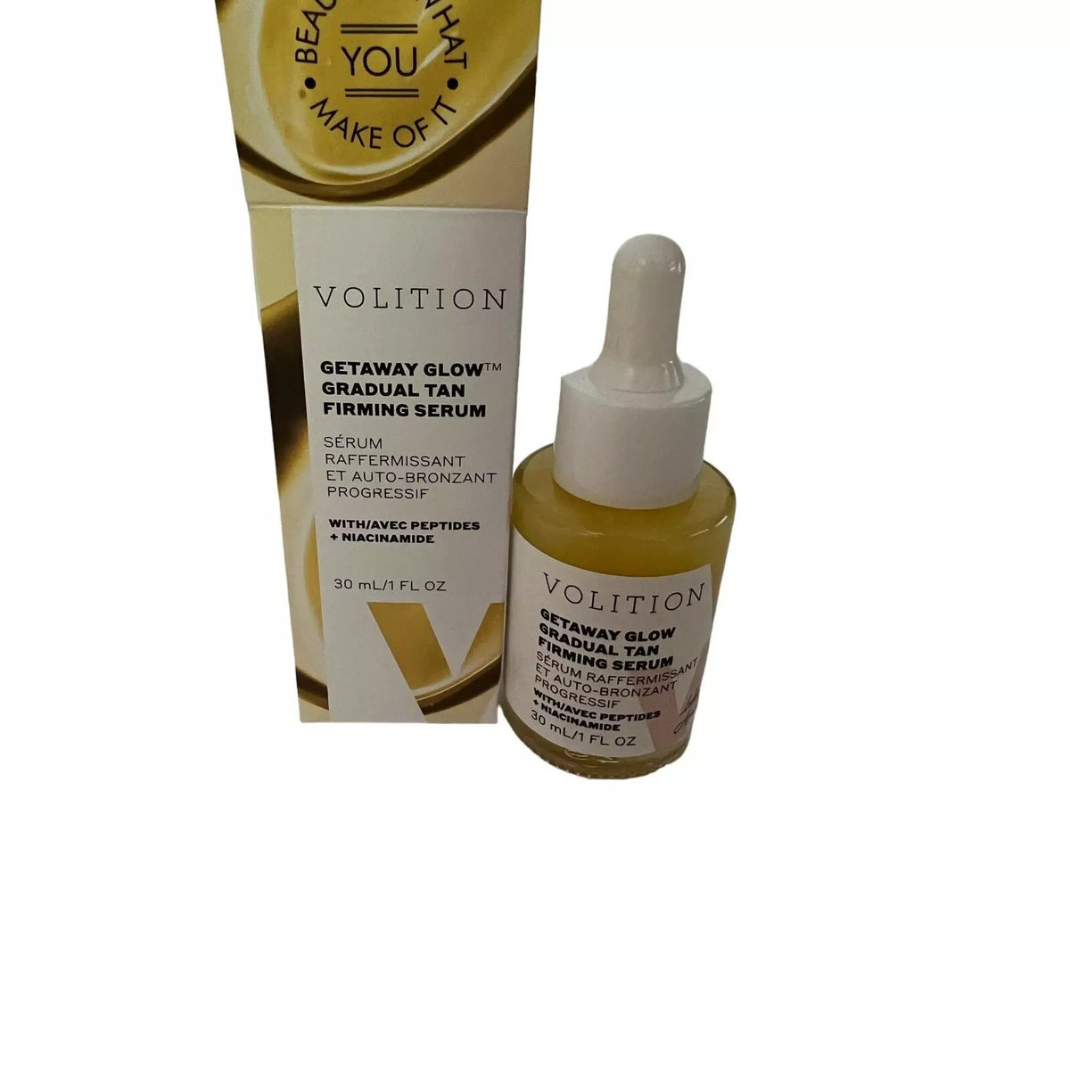 Gradual Self Tanner Serum for Face and Neck with Peptides & Niacinamide