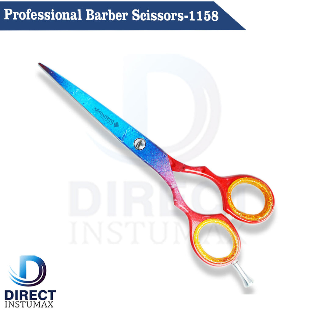Professional Hair Cutting & Thinning Scissors Set - Salon Barber Tools 2Pcs
