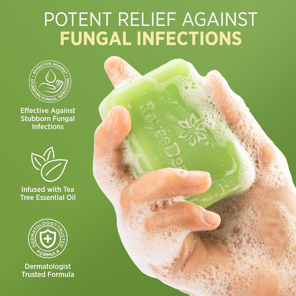 Antifungal Body Wash & Soap with Tea Tree Oil – Natural Antibacterial Cleansing for Fungal Infections