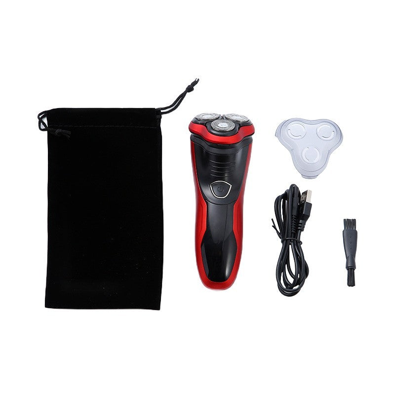 Men's Waterproof Electric Shaver with Pop-Up Trimmer - Cordless Wet & Dry Razor