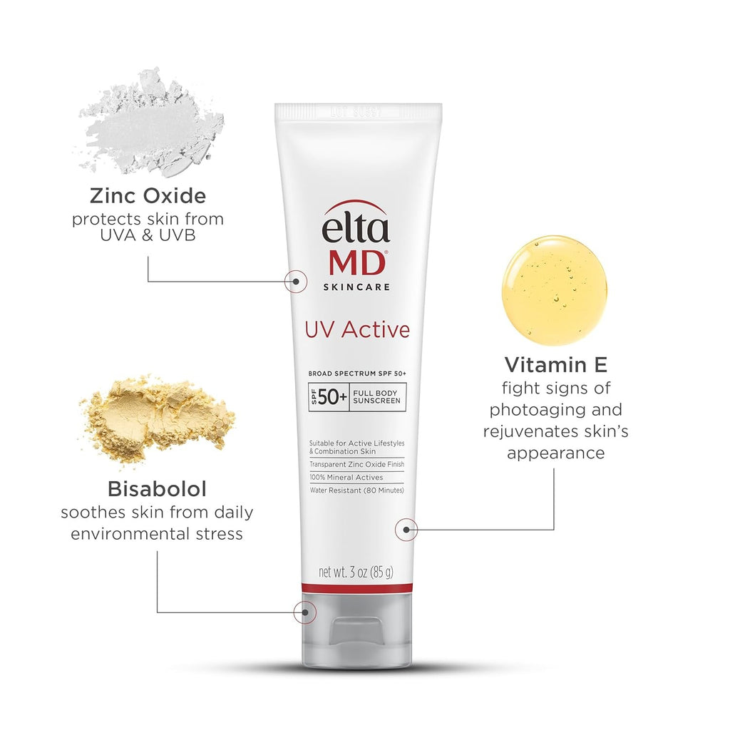 SPF 50+ Broad Spectrum Physical Sunscreen with Zinc & Titanium - Water-Resistant 85g