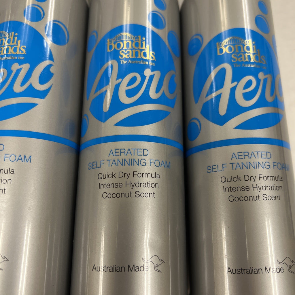 3 Pack Self Tanning Foam Dark Lightweight Fast & Easy Application