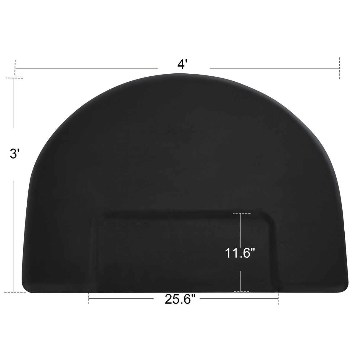 Anti-Fatigue Salon Mat for Hair Stylists Comfort Standing Mat with Non-Slip Base