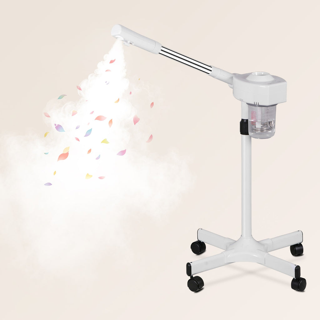 Professional Facial Steamer with Adjustable Swing Arm and Ozone UV Spa for Skin Care