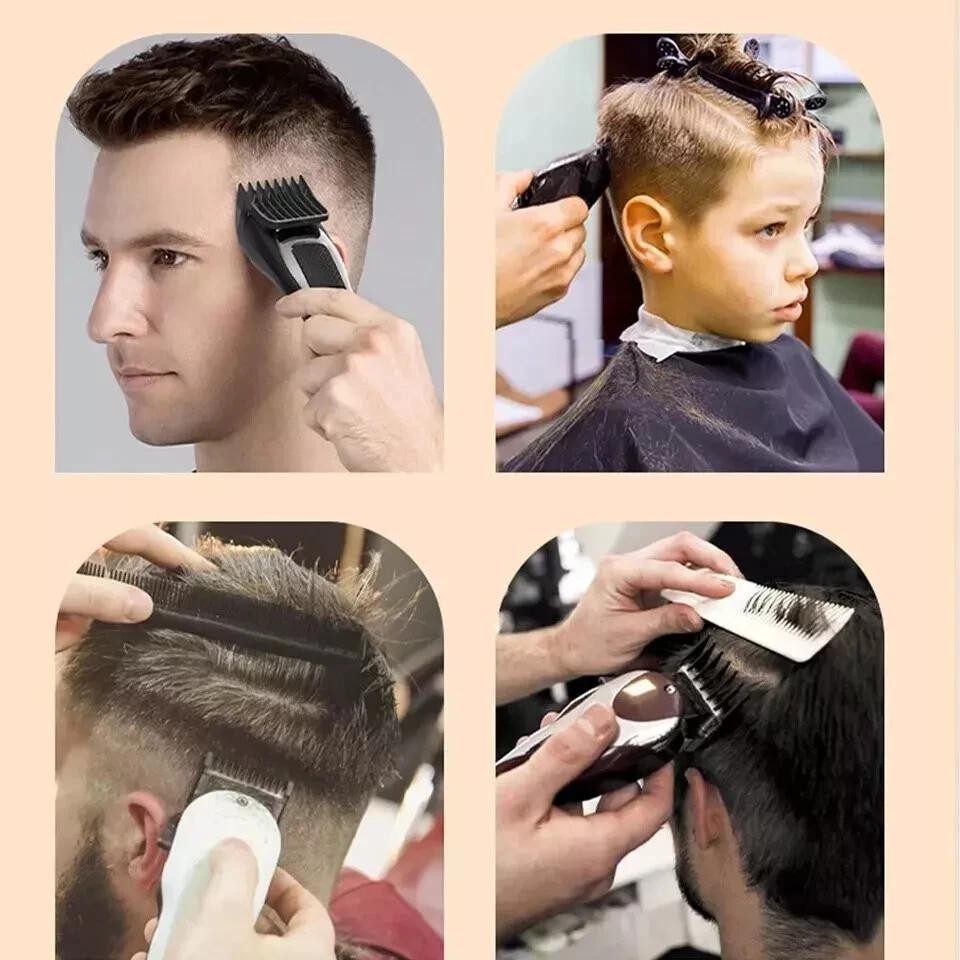 8-Pack Hair Clipper Guard Set for Professional & Home Grooming