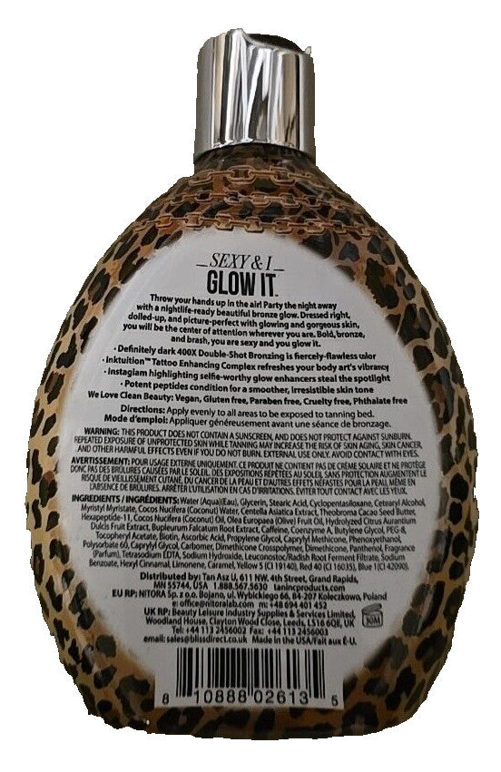 400X Bronzer Tanning Lotion - 13.5 Oz Self Tanner for Sun-Kissed Glow