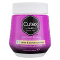 Cutex Twist & Scrub Nail Polish Remover Jar 2 fl oz - Nourishing & Scented