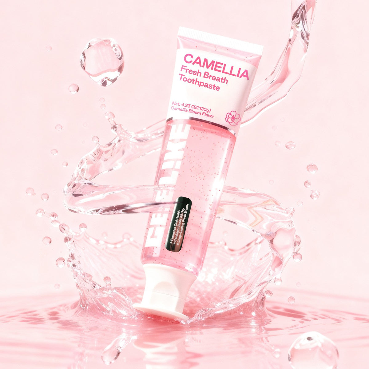 Fresh Breath Toothpaste with White Tea & Camellia Scent 120g - Gum Support