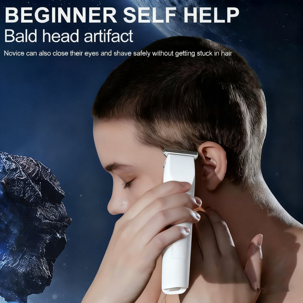 Men's Cordless Hair Clippers & Beard Trimmer Set with Multiple Combs