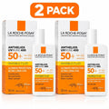SPF 50+ Sunscreen Fluid with UVA Protection for Sensitive Skin - 50ml, Pack of 2
