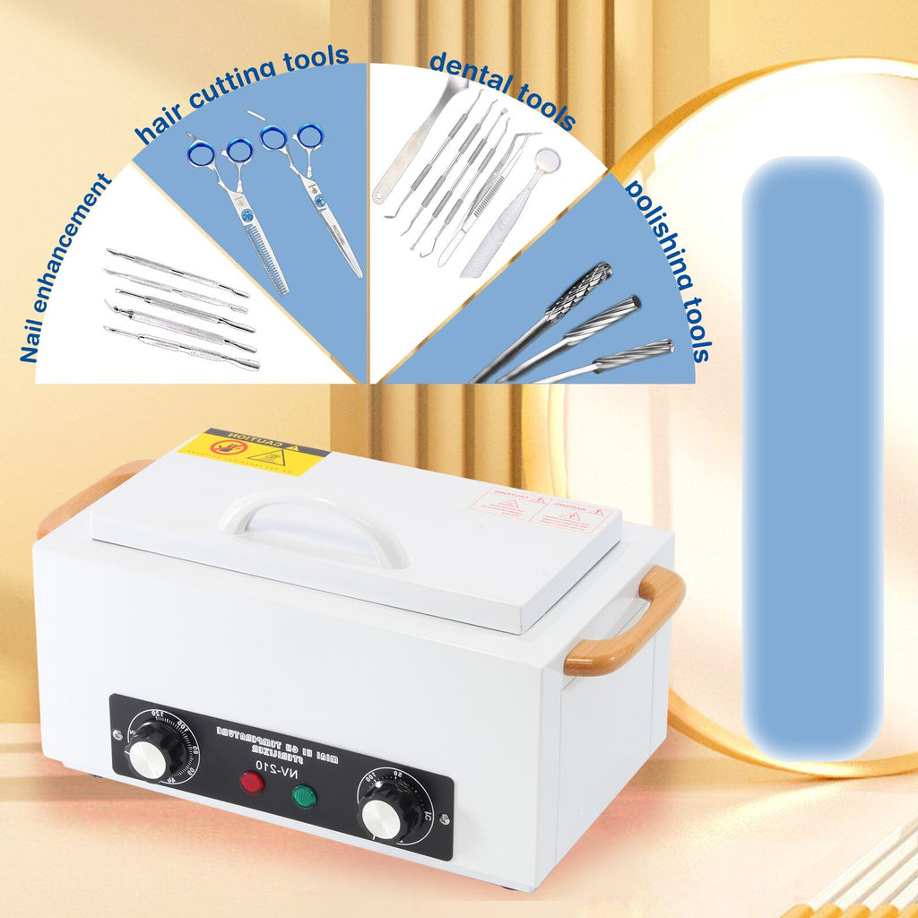 2L Dry Heat Sterilizer Cabinet for Beauty and Tattoo Tools with Automatic Timer