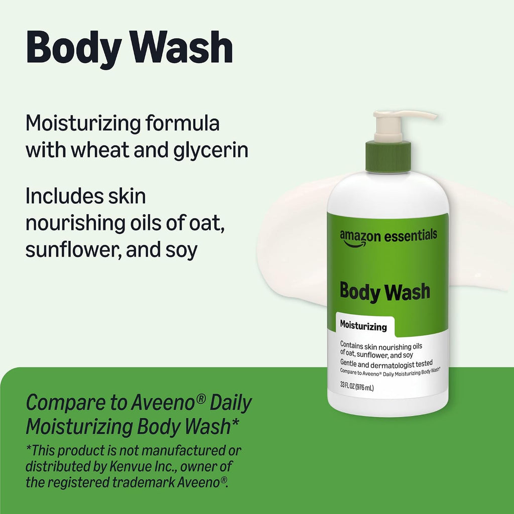 Moisturizing Body Wash with Oat & Sunflower Oils - 33 Fl Oz