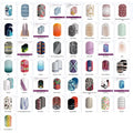 Nail Wraps Half Sheets for Custom Nail Art - Multiple Patterns, Free Shipping