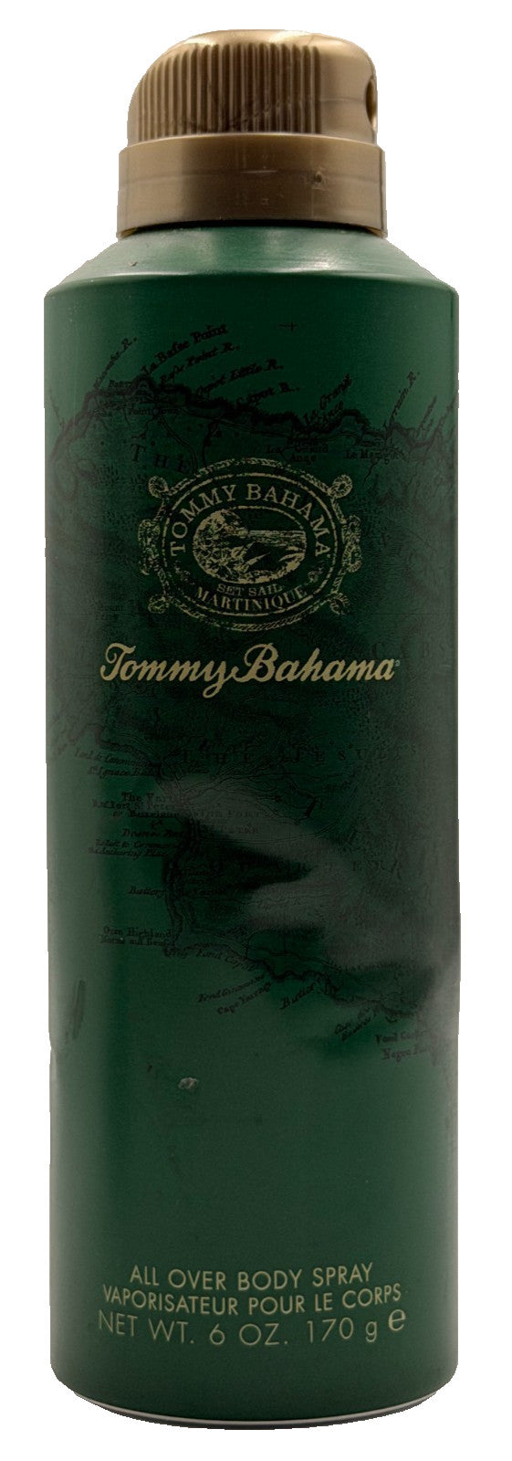 Men's Body Spray Set - Tommy Bahama Martinique 6 oz / 170 g - 3 Pack