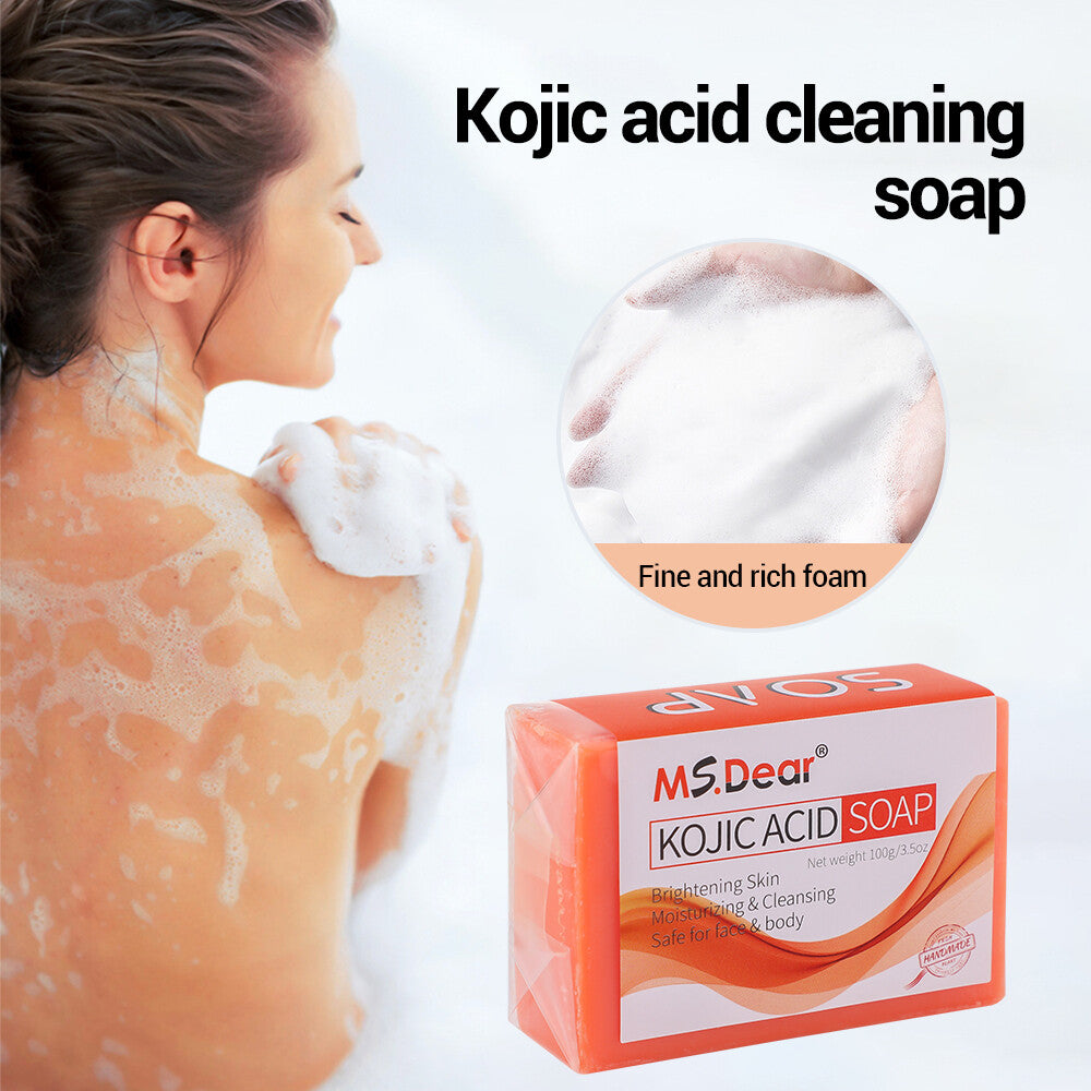 Kojic Acid Soap for Dark Spot Removal & Skin Lightening - Face & Body