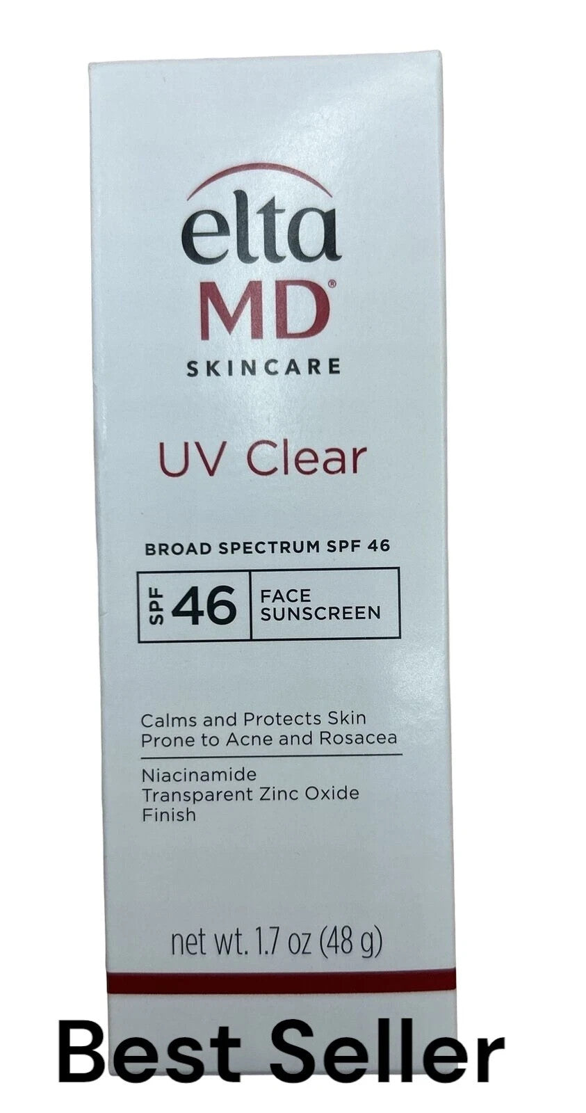 Elta MD UV Clear Broad Spectrum SPF 46 Facial Sunscreen 1.7oz - Acne-Prone Skin Protection