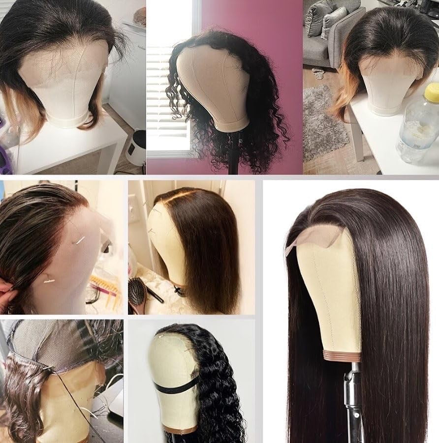 22 Inch Mannequin Head for Wig Styling & Display - Mannequin Head Stand