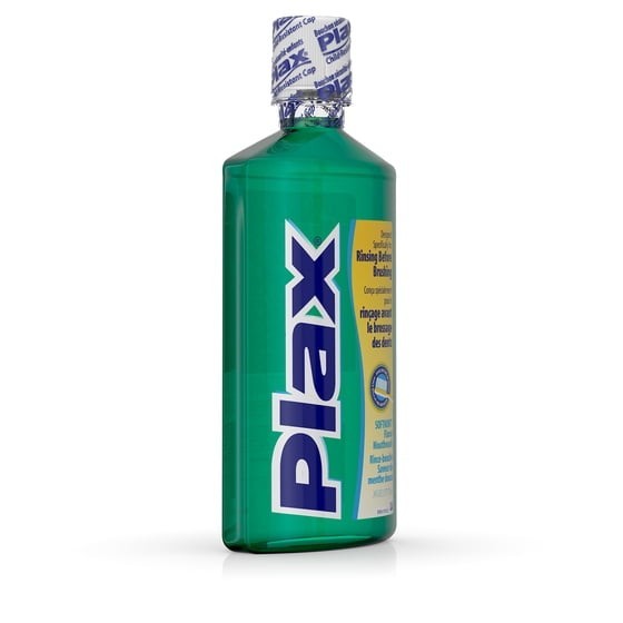 (2 Pack) Plax Soft Mint Mouthwash - Refreshing Oral Rinse for Pre-Brushing Care, 24 fl oz