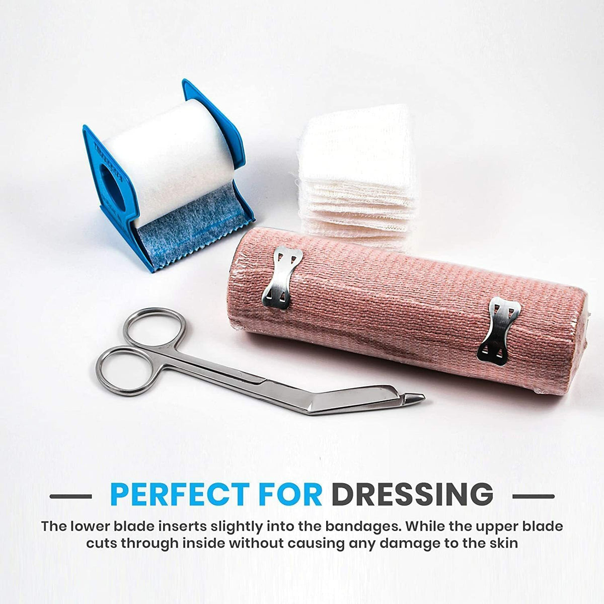 Medical Scissors, Stainless Steel Bandage and Nursing Shears - 5.5 Inch
