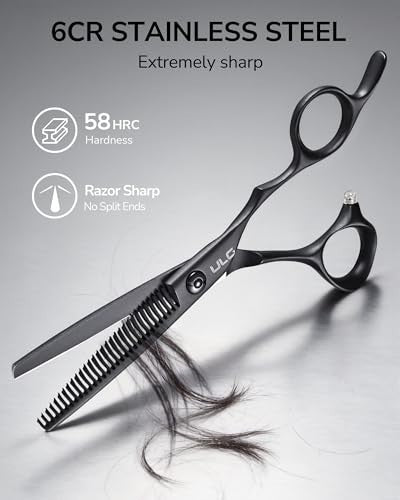 Professional Texturizing Hair Shears - 30 Teeth Stainless Steel Thinning Scissors