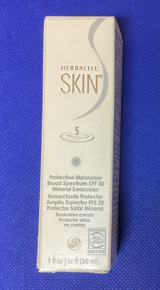 Herbalife SKIN 5 Protective Moisturizer SPF 30 Mineral Sunscreen 1 fl oz