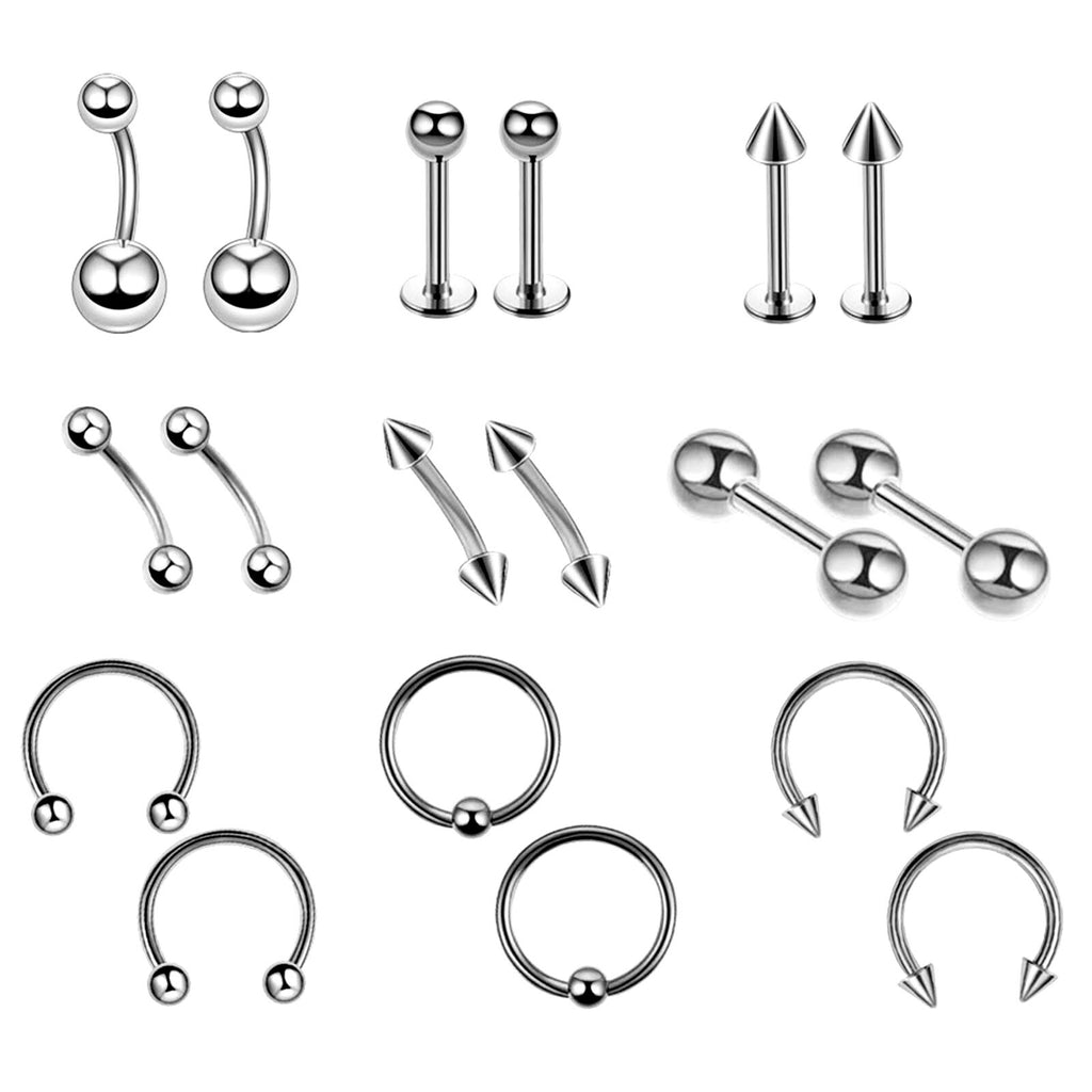 Professional Body Piercing Tool Kit 42/47 Pcs - Piercing Needles Set