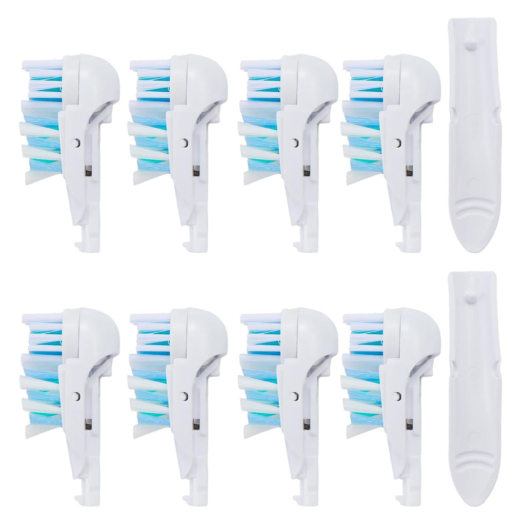 Electric Toothbrush Replacement Heads 8 Pack Soft Bristles Compatible with Oral-B