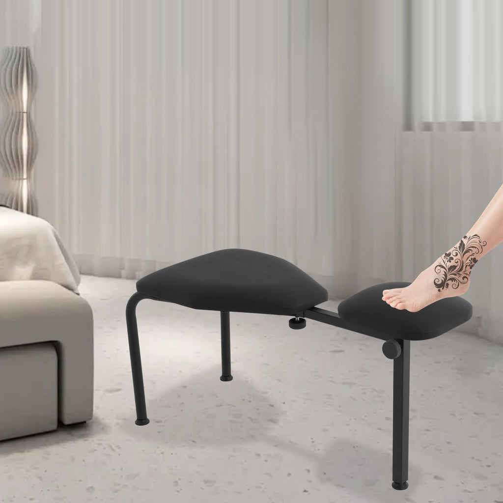 Adjustable Pedicure Manicure Chair with Footrest Salon Nail Stool