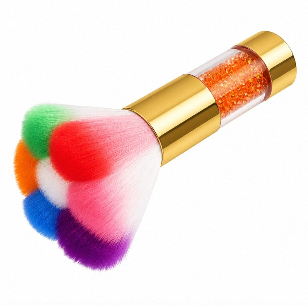 Nail Dust Brush Soft Acrylic Gel Powder Removal Tool for Manicure Cleaning