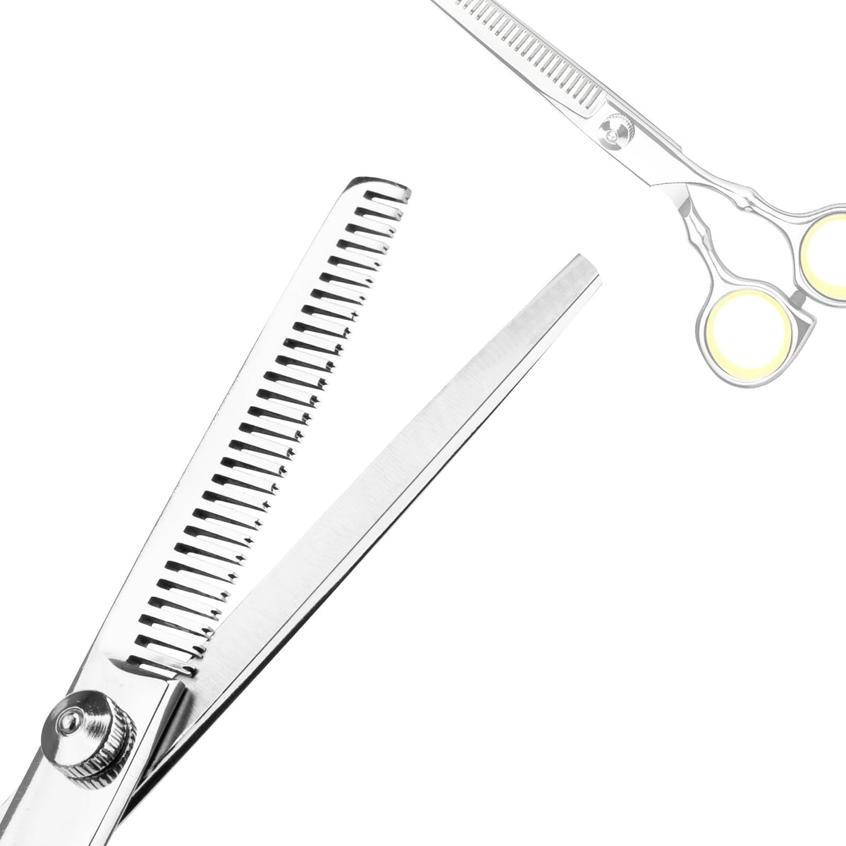 Professional Hair Cutting Scissors and Thinning Shears for Barbers and Hairdressers