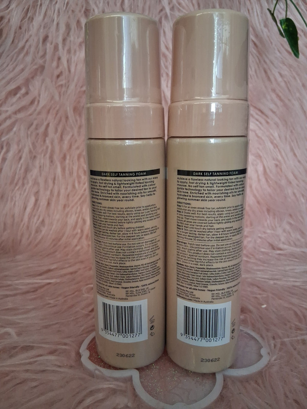 Bali Body Dark Self Tanning Mousse - 6.7 fl oz Pack of 2