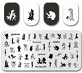 Nail Stamping Plate MT245 Zootopia Nail Art Tool