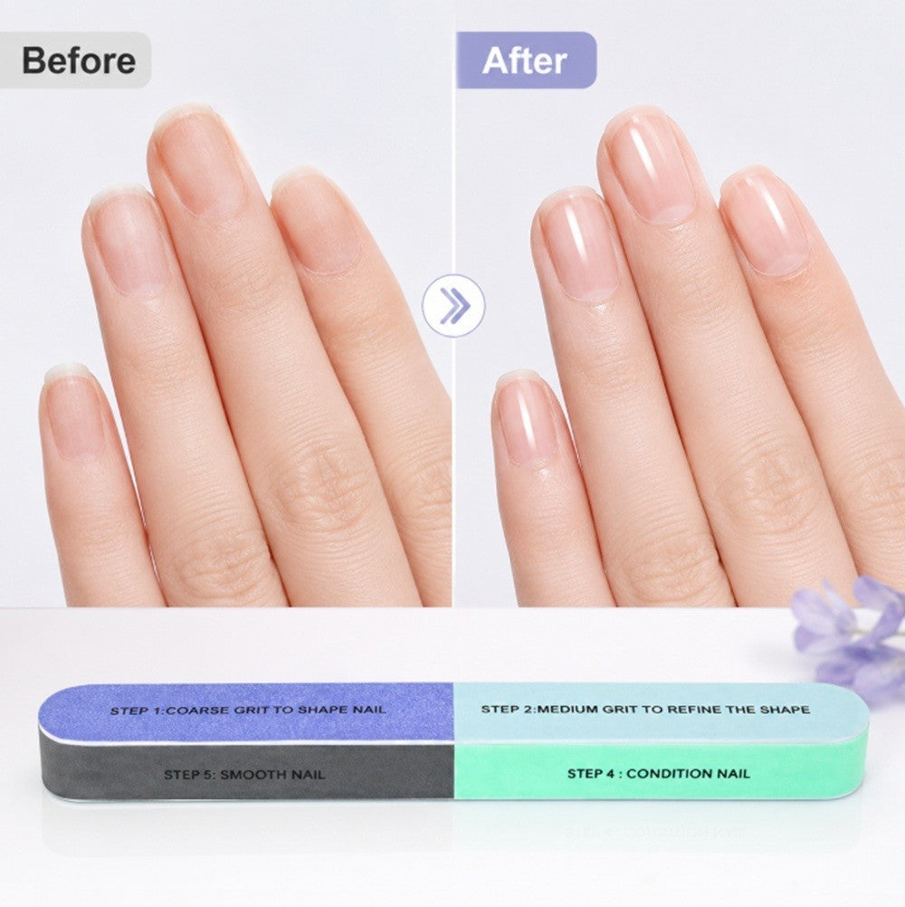 7-in-1 Nail File Buffer Set for Manicure Pedicure - 6 Pack