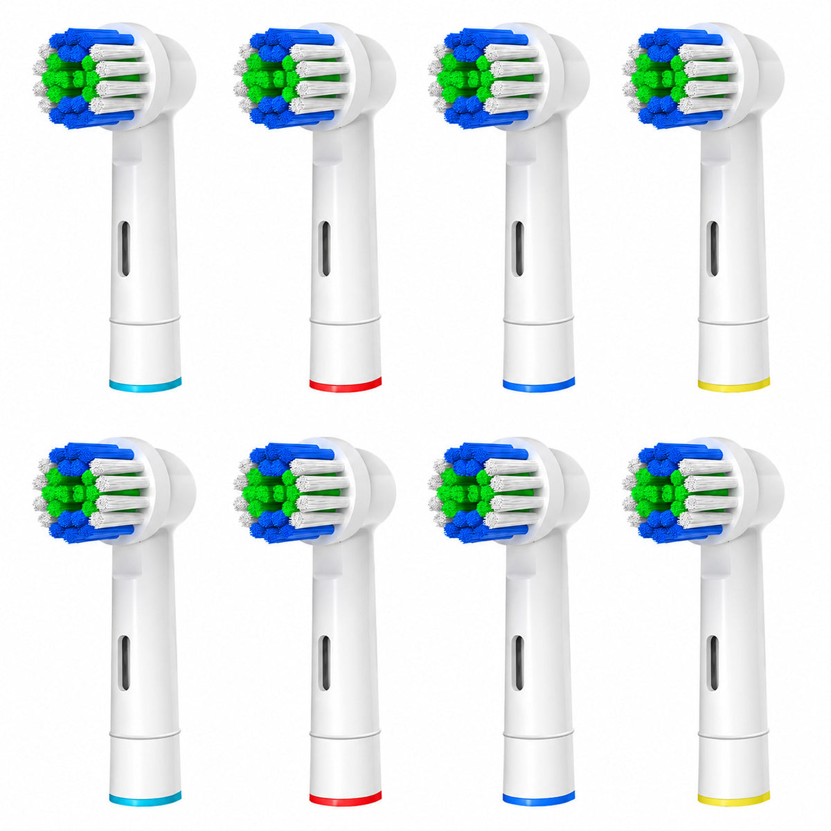 Electric Toothbrush Heads Compatible with Oral B Braun - Multi Pack Sizes