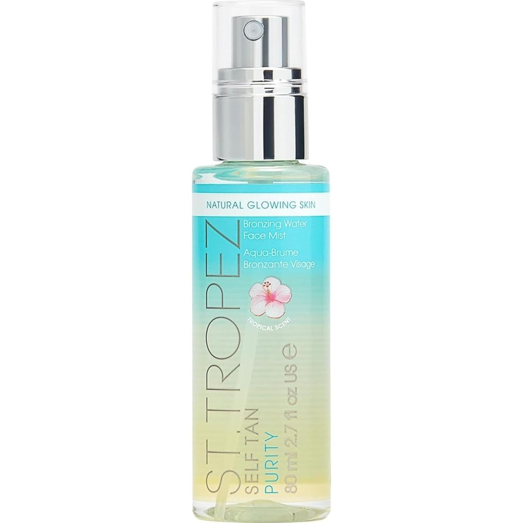Self Tan Face Mist - Hydrating Bronzing Water Spray for Instant Sun-Kissed Glow
