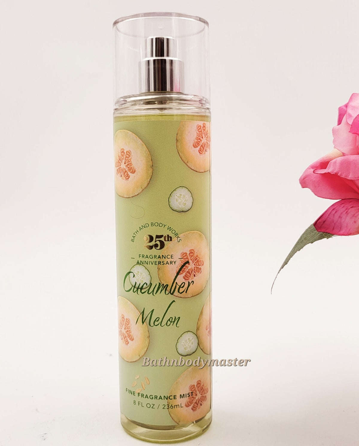 Cucumber Melon Body Mist Spray - 8 oz Refreshing Fragrance for Women
