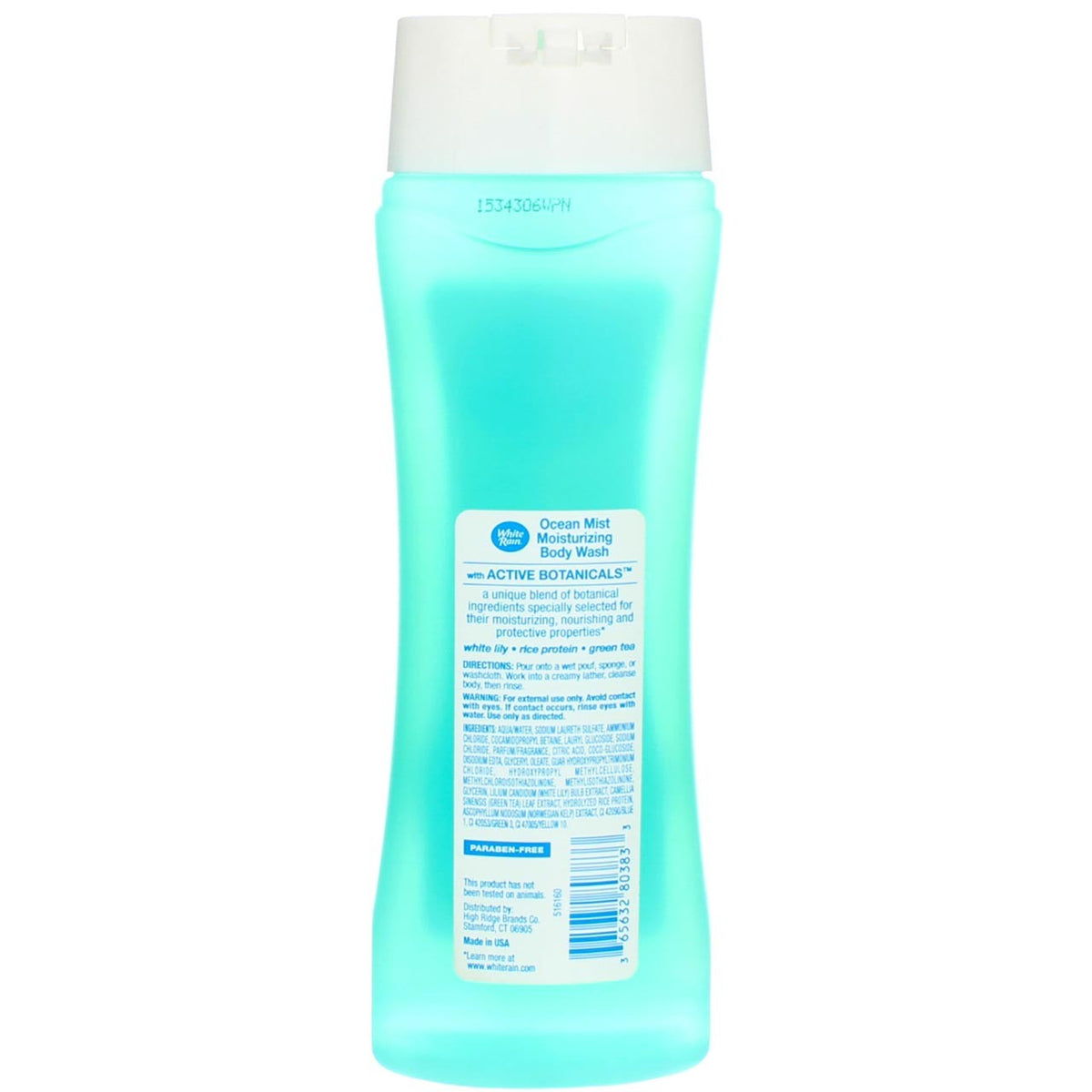 White Rain Ocean Mist Body Wash - 12 Oz, Moisturizing & Invigorating