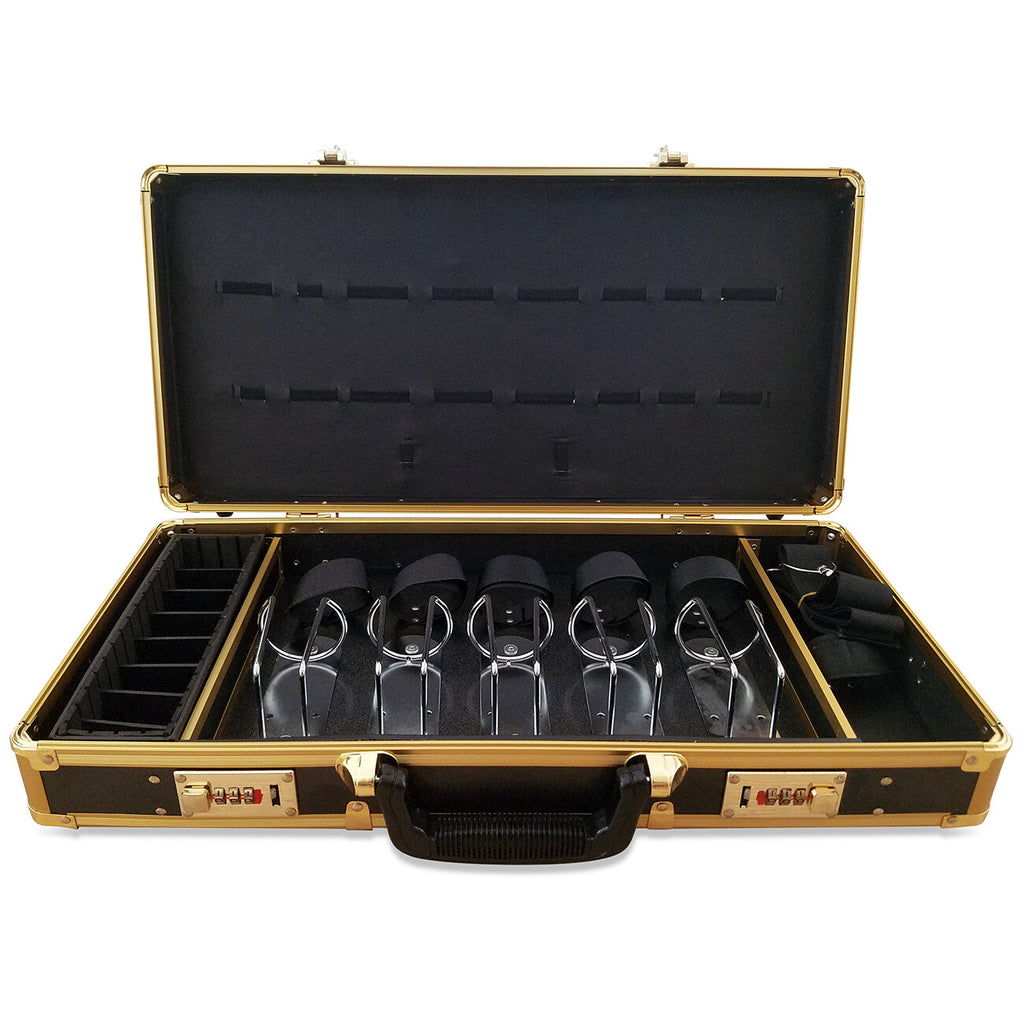 Professional Barber Lock Case Organizer for Clippers & Styling Tools
