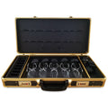 Professional Barber Lock Case Organizer for Clippers & Styling Tools