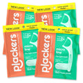Dental Flossers with Fold-Out Toothpick - Micro Mint, 150 Count Pack of 4