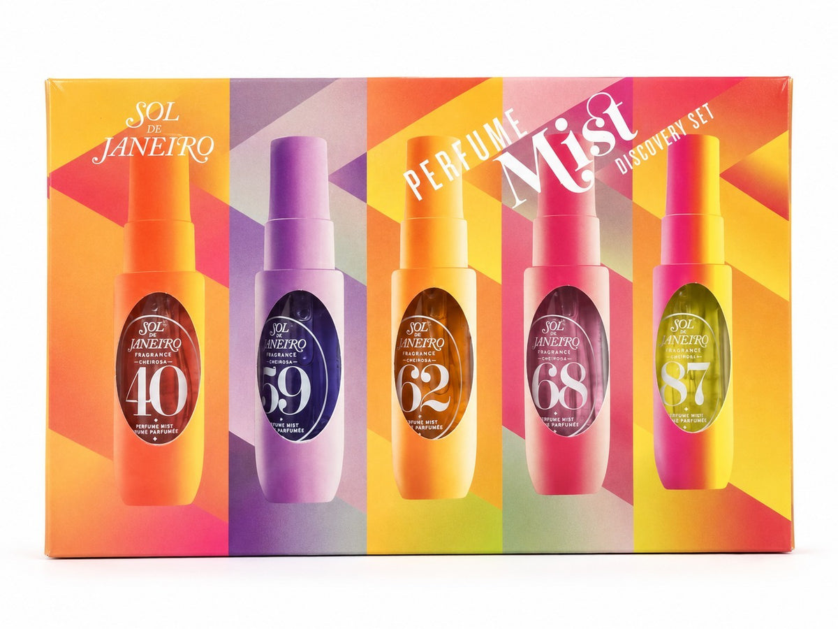 Sol de Janeiro Perfume Mist Set - Cheirosa 40, 59, 62, 68, 87 - New