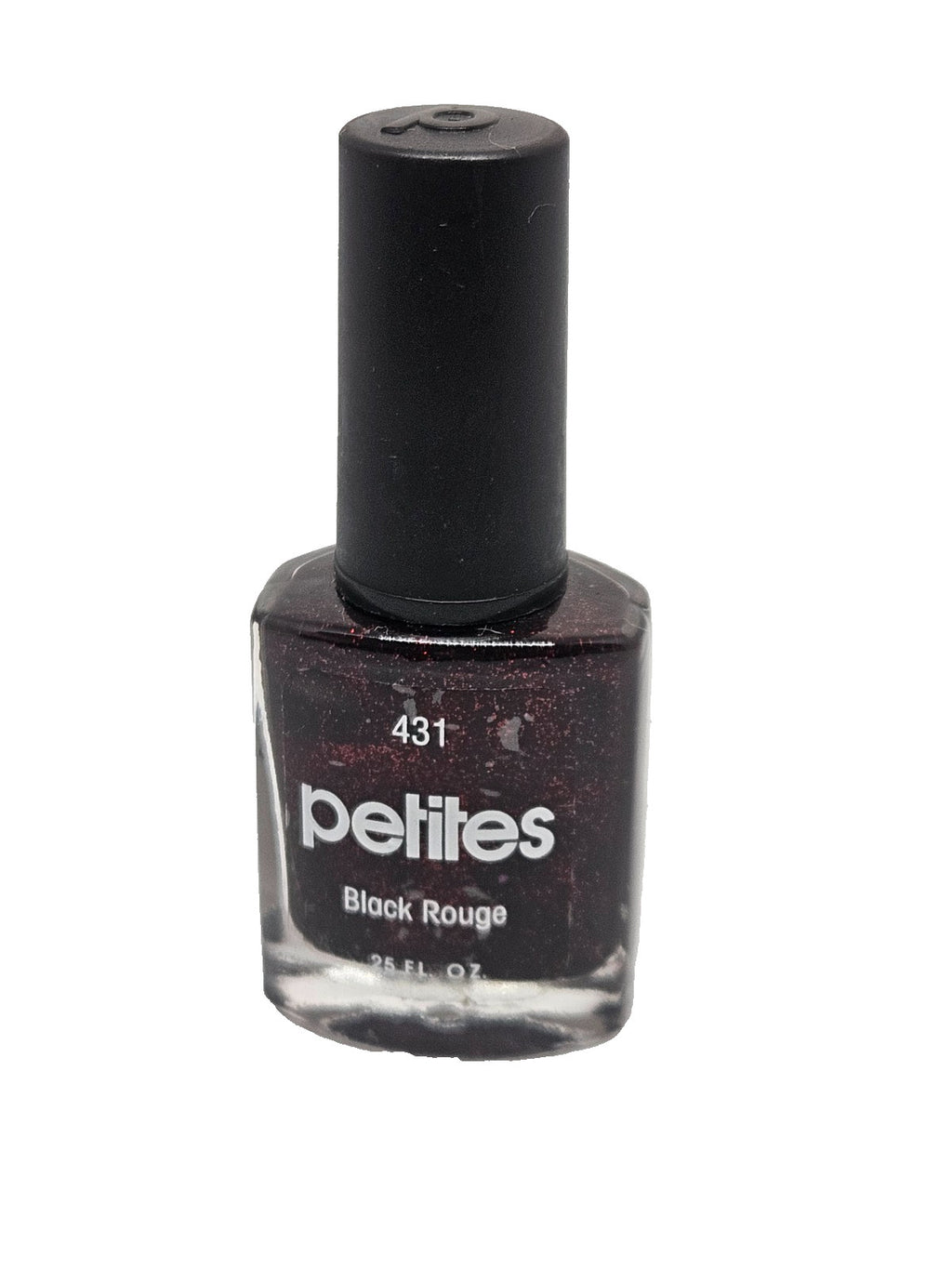 Petites Black Rouge Nail Polish - 0.25 Fl Oz, Unboxed