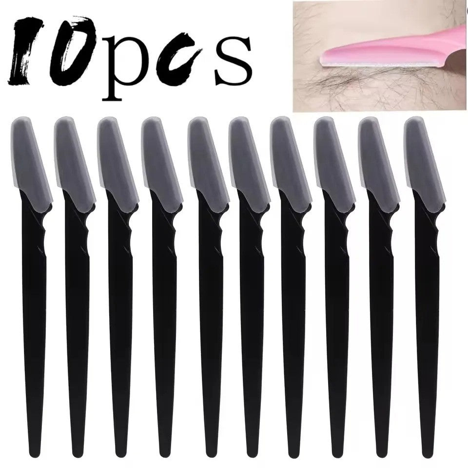 Eyebrow Razor Kit for Facial Hair Removal & Shaping - 40 Pieces