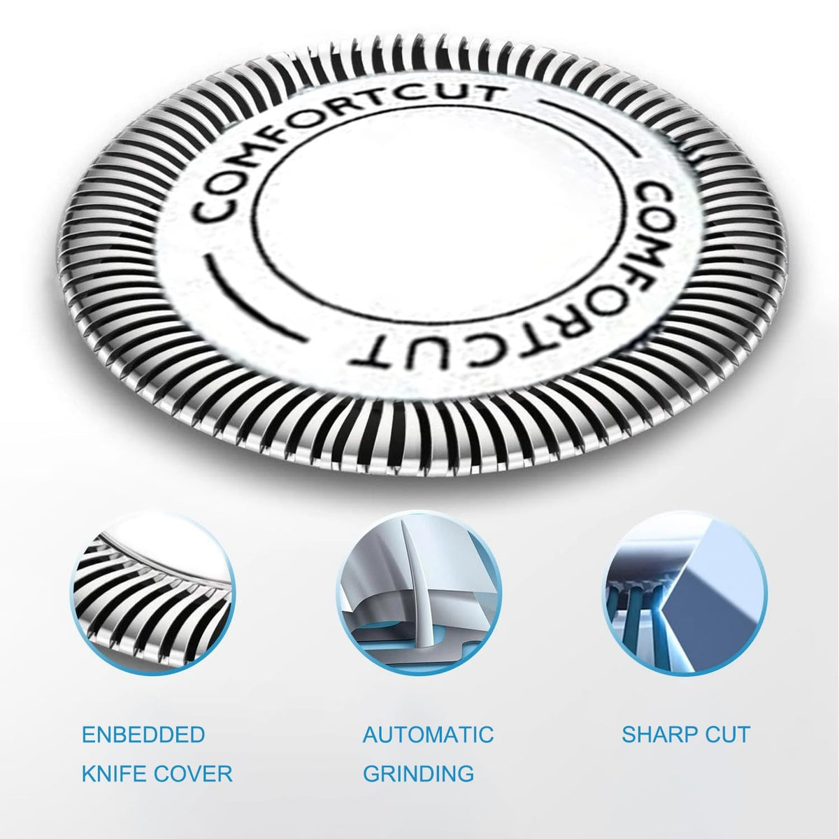 Replacement Head for Philips Norelco Series 3000 Electric Razor SH30 Blades