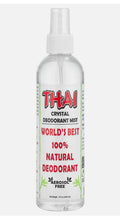 Natural Crystal Deodorant Mist - Unscented, 8 fl oz (240 ml)