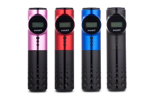 Wireless Rotary Tattoo Pen Machine 2000mAh, 12V, 10500 RPM with LCD Screen