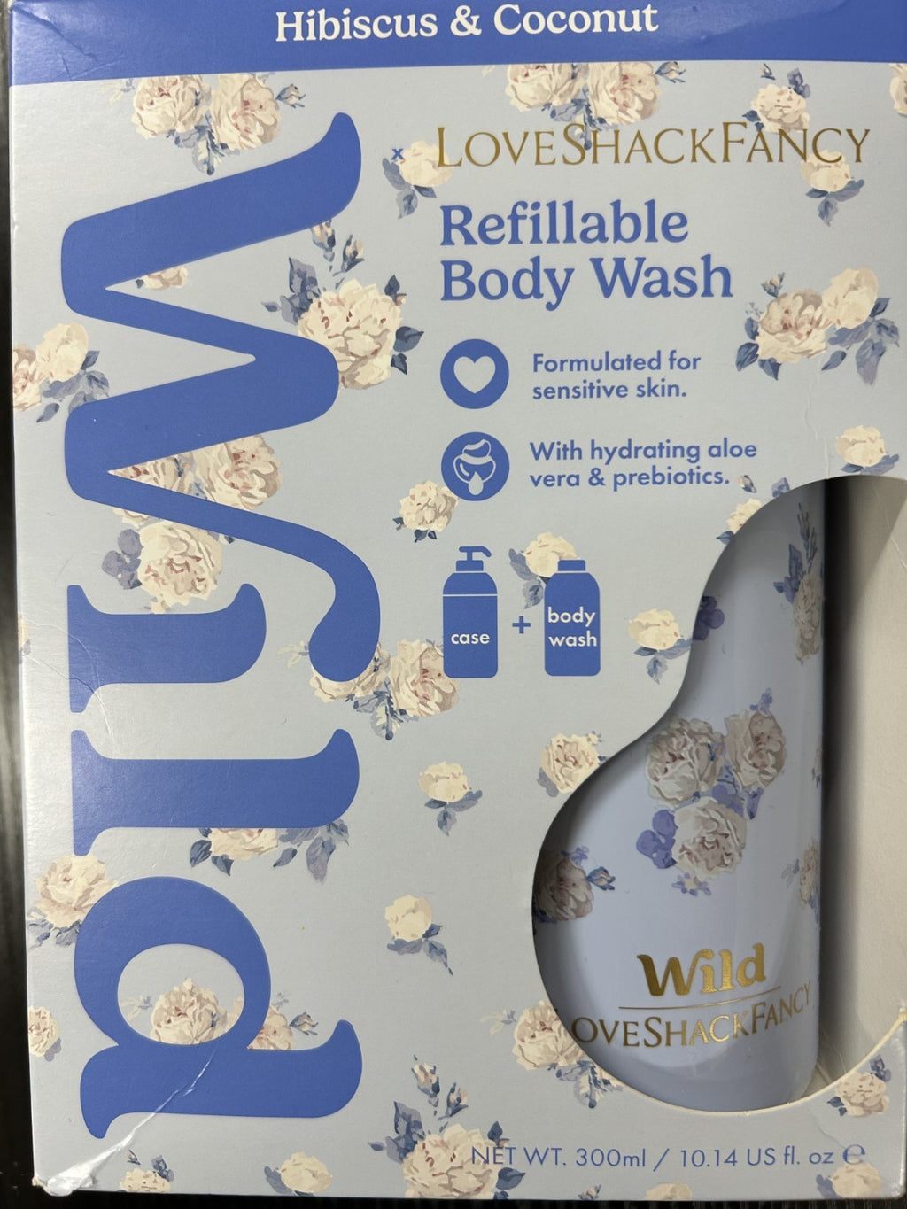 Refillable Hibiscus and Coconut Body Wash - LoveShackFancy